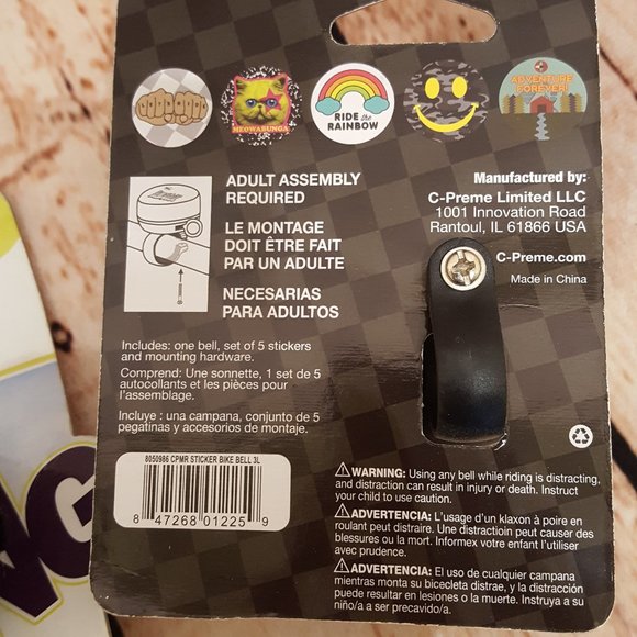 Huffy Small Ding Dong Bicycle Bell LOT of  7 Bells 🆕 - Picture 12 of 15